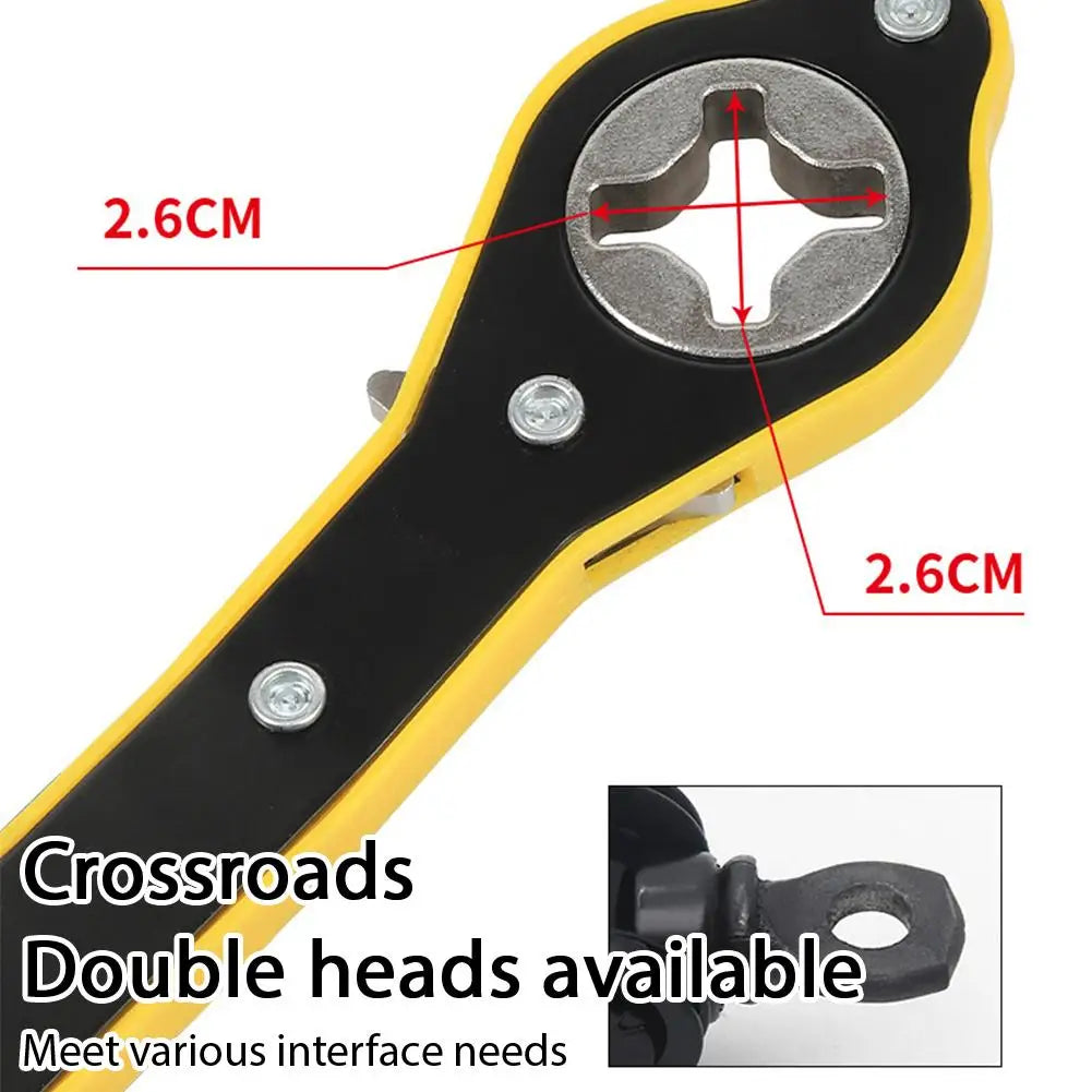 Car Jack Handle Lever – Labor-Saving Ratchet Wrench Tool
