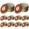 Emergency Candles for Household Power Outages Windproof Disaster Prevention Emergency Supplies No Electricity Lighting Candles Oasis Select 10Pcs Random packag