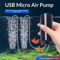Mini USB Aquarium Air Pump – Silent Portable Fish Tank Oxygenator