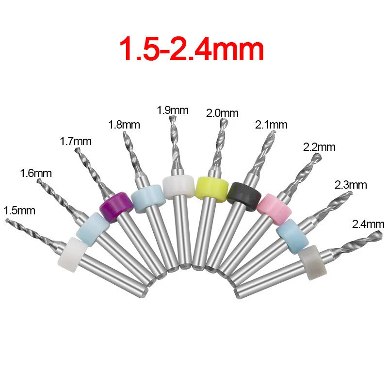 Multi Specification PCB Drill Bit Micro Drill Bits Mini CNC Drilling Bit Set Print Circuit Board Drill Bit For PCB For Board Oasis Select