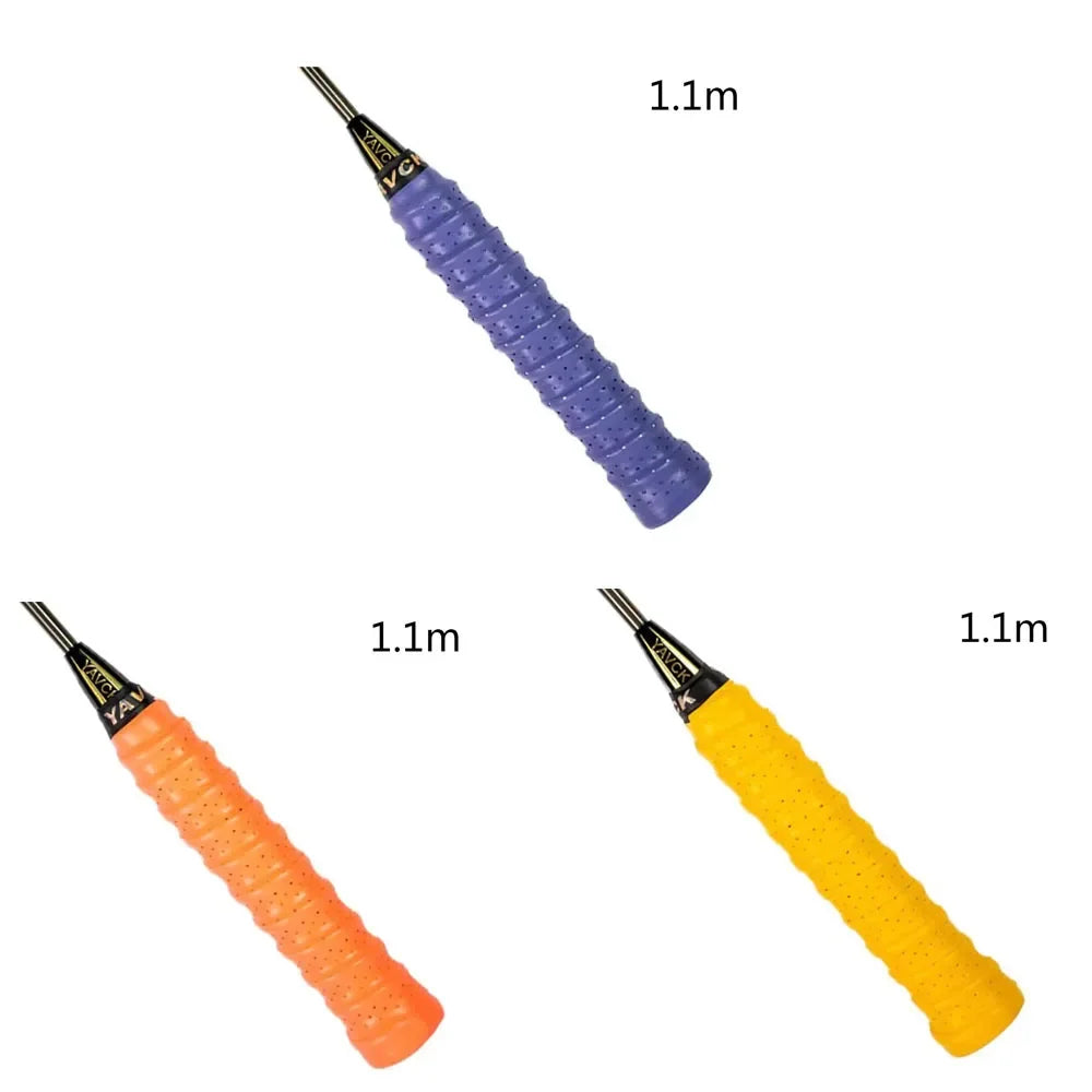 1/2/3pcs Badminton Racket Tennis Racket Fishing Rod Universal Laminated Keel Hand Glue Anti Slip Professional Racket Rubber Grip Oasis Select 3pcs mix 3