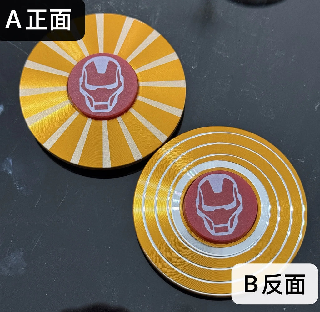 Finger Spinner Shield Aluminum Alloy Fidget Spinner Stress Relief Toy Spinner Oasis Select light green