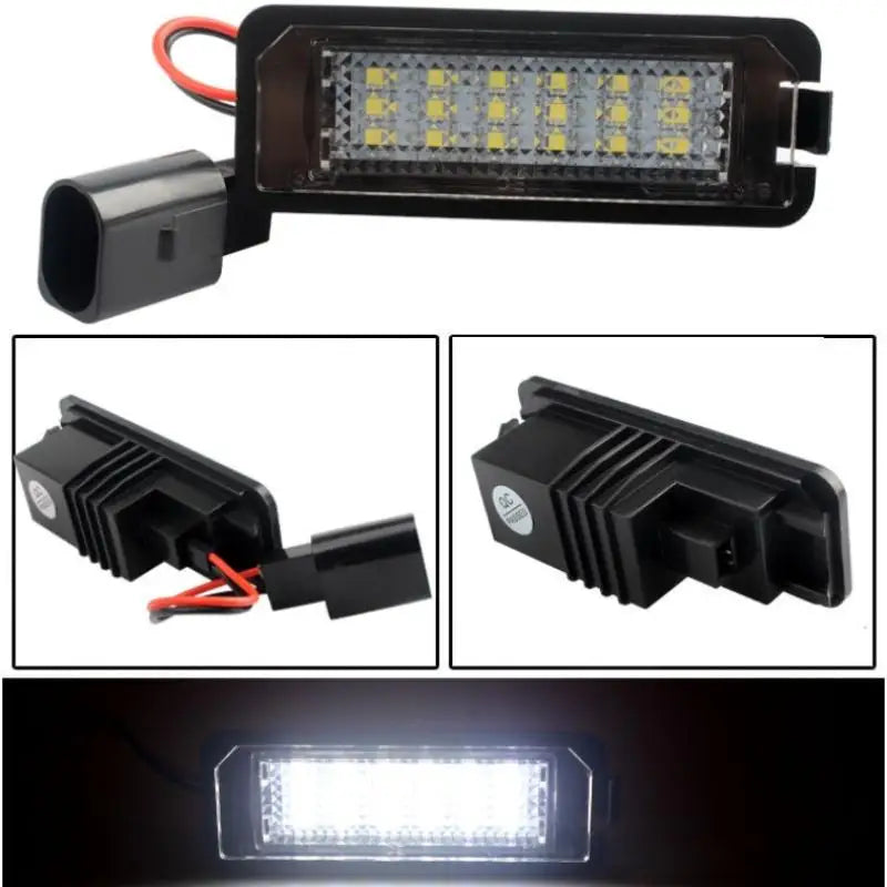 1PC Car LED License Plate Light for VW Golf 4 5 MK4 MK5 Golf4 Golf5 12V Number Plate Lamp White Oasis Select