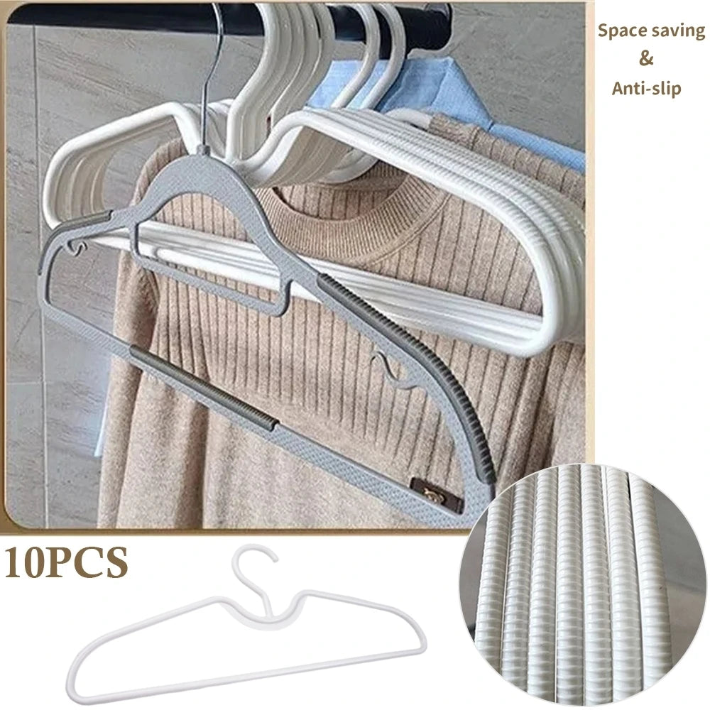 5/10/20PCS Versatile Coat Hanger Short Neck Hangers Anti-slip Clothes Hanger Lightweight Short Neck High Quality Home Supplies Oasis Select