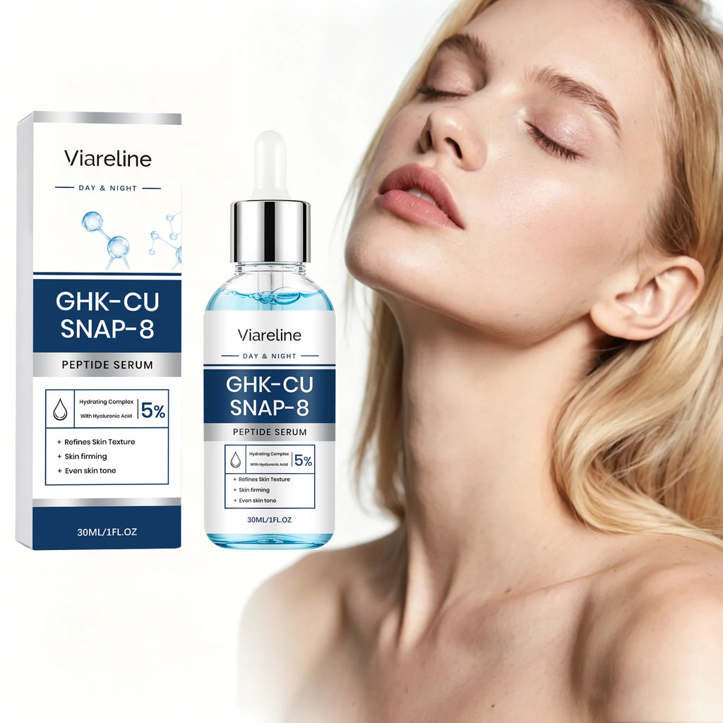 Viareline Copper Peptide Serum – Anti-Aging & Brightening Face Serum Oasis Select