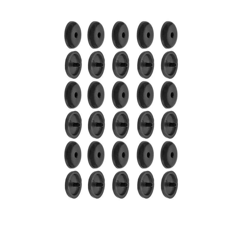 5-20pairs Car Safety Seat Belt Limit Buckle Clip Retainer Seatbelt StopButton Black Gray Beige Button Auto Interior Accessories Oasis Select 15pairs black