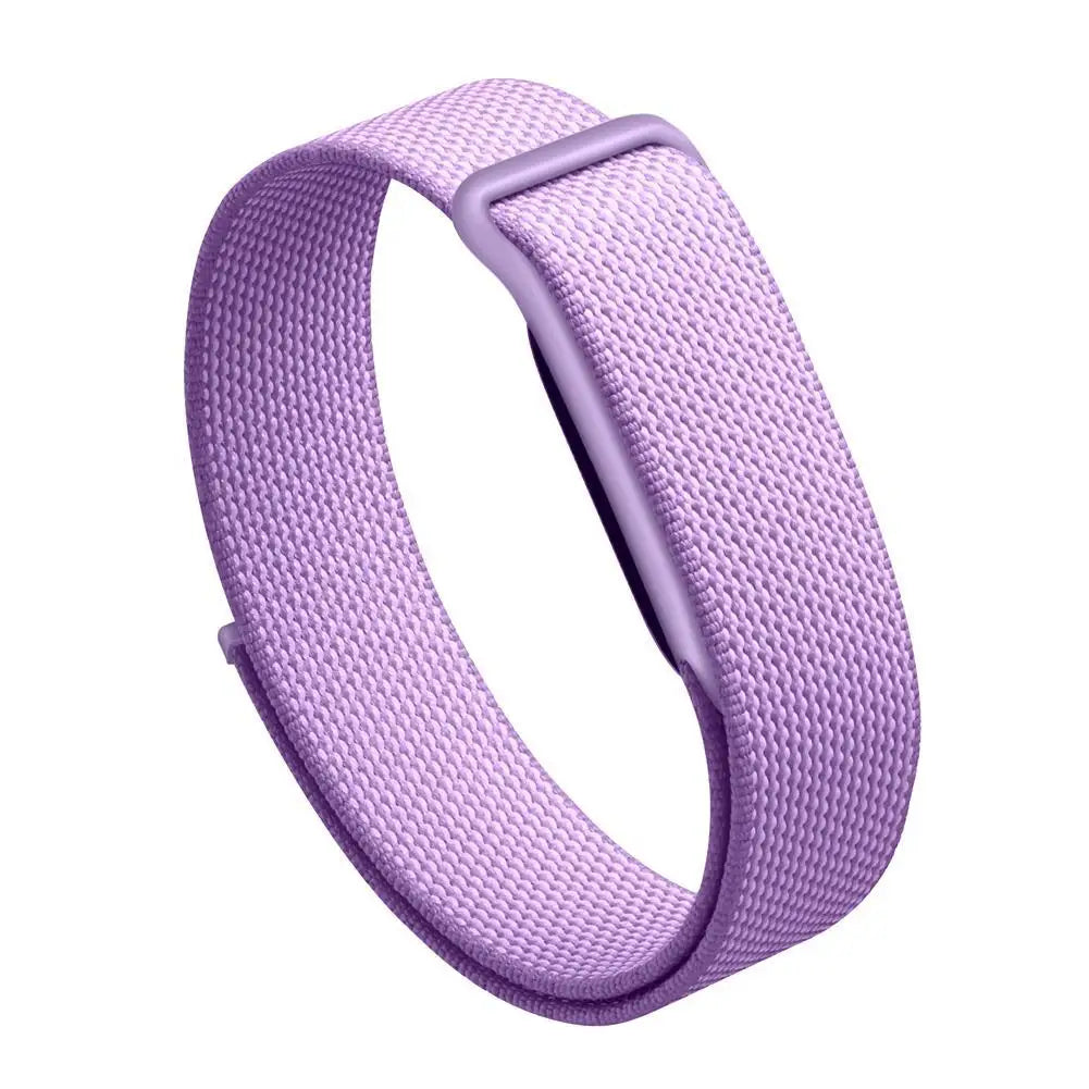Nylon Loop Braided Watch Strap for Google Fitbit Air Comfort Breathable Sweat Resistant Replacement Band Fitness Watch Strap Oasis Select 08