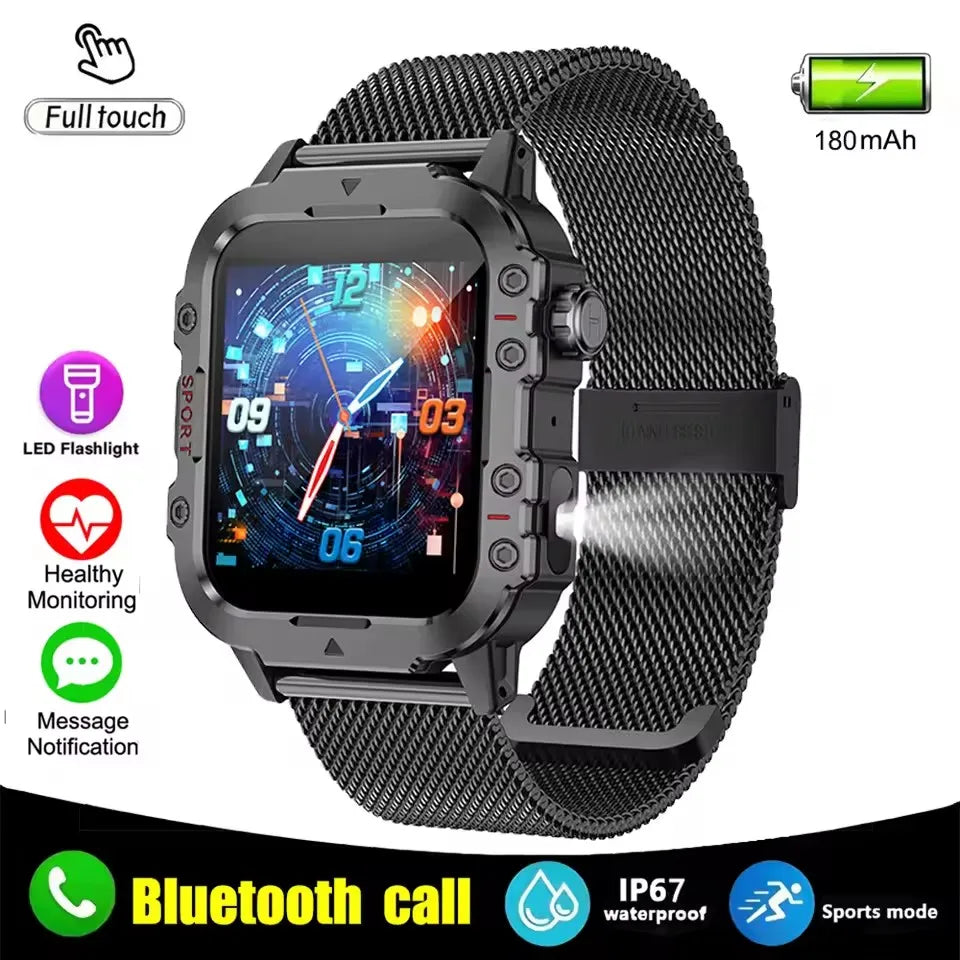 COTAUL C26 Smart Watch 1.44" Bluetooth Call & Heart Rate