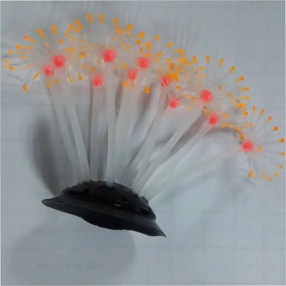 1Pc Silicone Glowing Artificial Fish Tank Aquarium Coral Plants Ornament Underwater Pets Decor Aquatic Pet Supplies Decoration Oasis Select