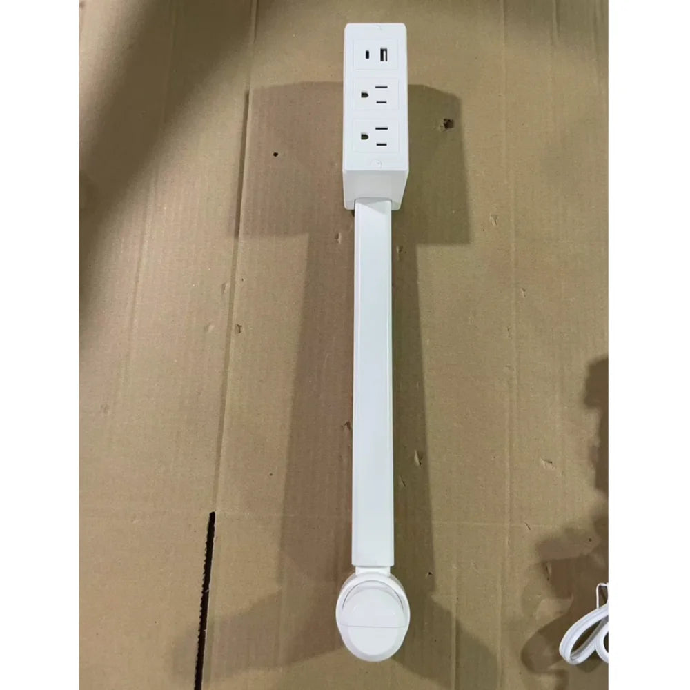 180° Rotating Outlet Extender with USB-C, USB-A & 2 AC Ports