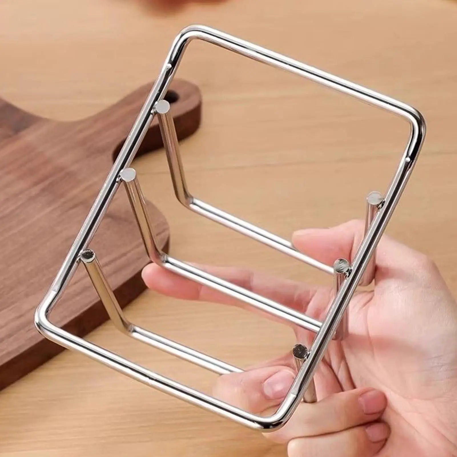 Stainless Steel Cutting Board Storage Rack Pot Lid Organizer Cutting Board Holder Baking Tool Organizer Kitchen Accessories. Oasis Select