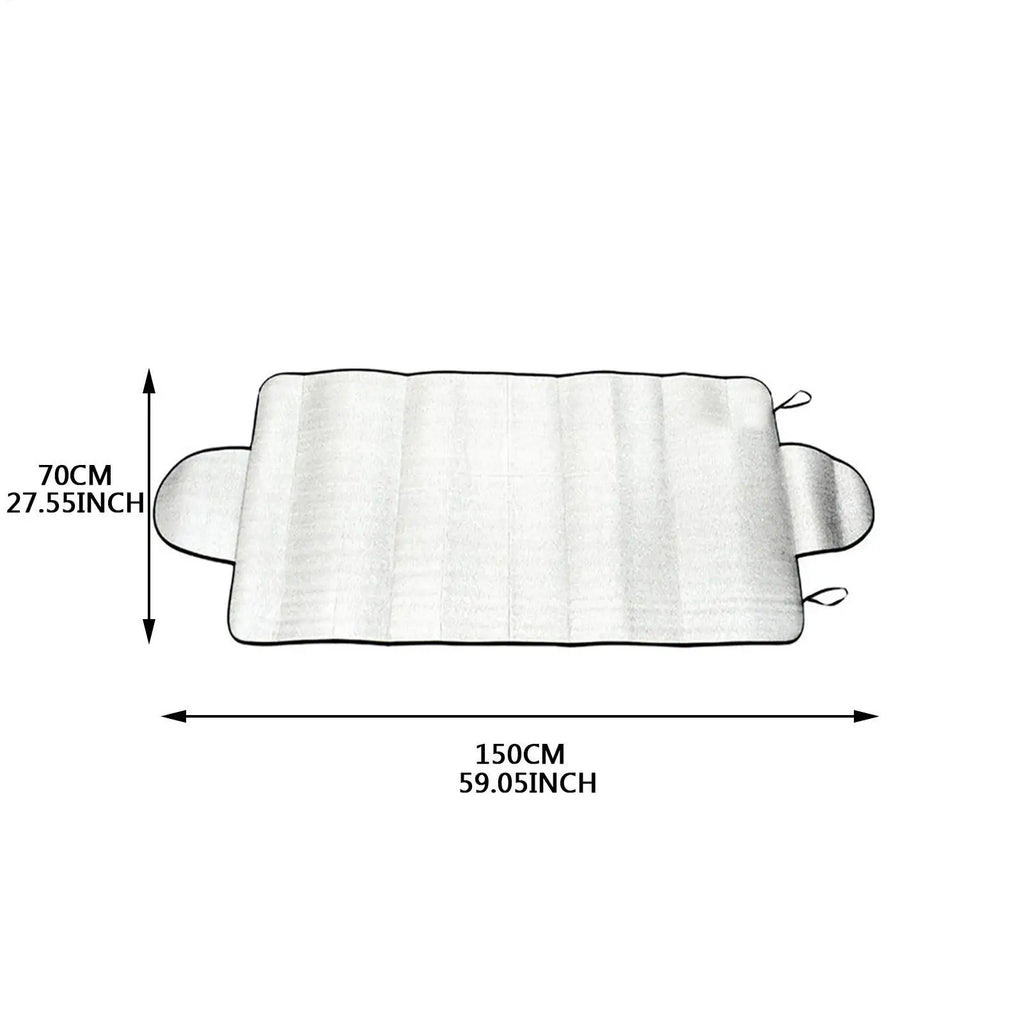 Foldable Universal Car Windscreen Sunshade Cover Sun UV Protection Lightable Sun Visor Covers Car Windscreen Sun Shade Oasis Select