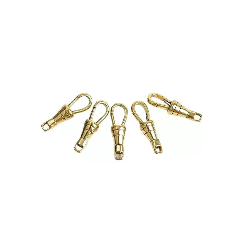 1pcs Brass Made Pattern Pocket Watch Swivel Clip Chain Spring Snap Hook 30mm 1.2 Inch Buckle Chain Pearl Gems DIY Oasis Select