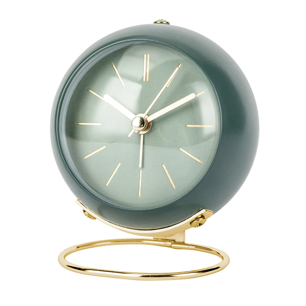 Silent Analog Alarm Clock with Night Light | Luxfacigoo