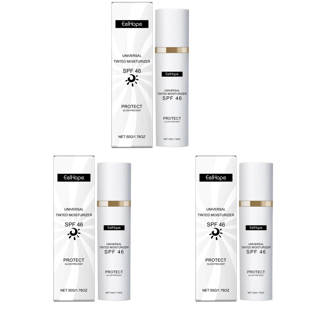 Tinted Moisturizer Sunscreen – Lightweight & Non-Greasy | 50g Tinted Sunscreen Oasis Select 3pcs
