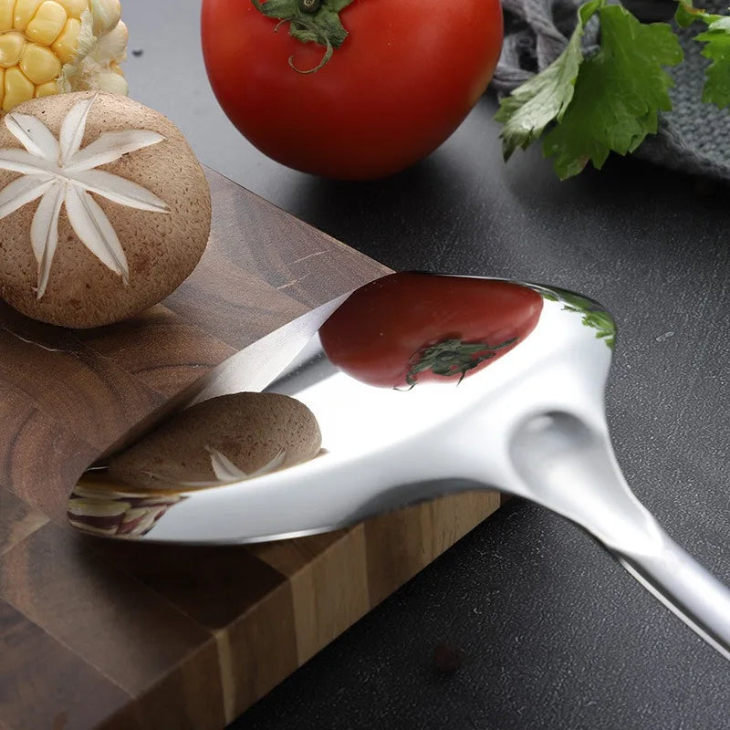 6-Piece Wooden Handle Stainless Steel Kitchen Utensil Set Kitchen Utensil Set Oasis Select