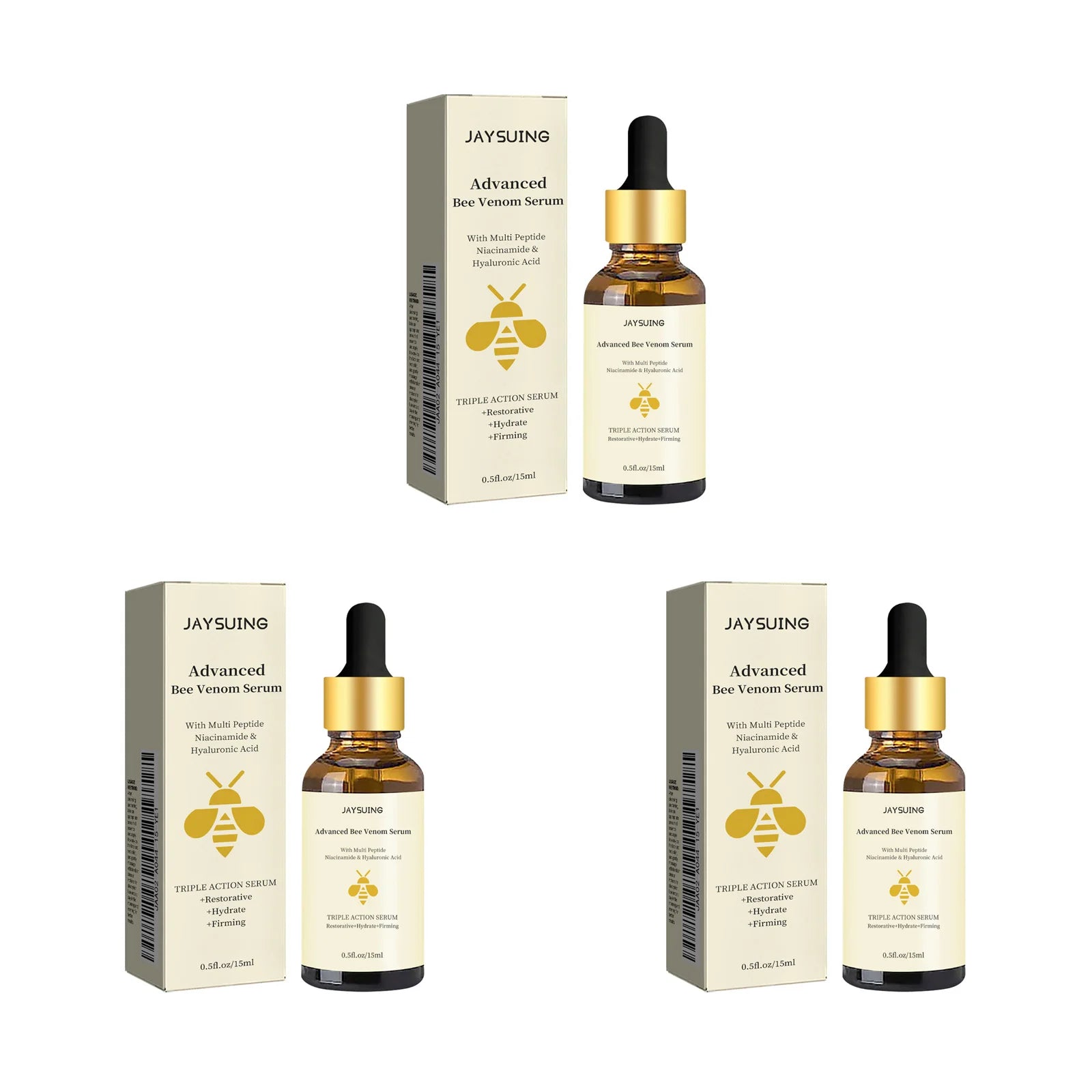 Bee Venom Anti-Aging Serum – Firming, Brightening 15ml Anti-Aging Face Serum Oasis Select 3Pcs