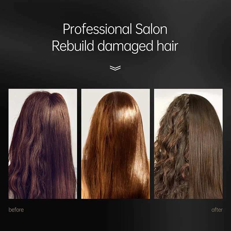 PURC Keratin Hair Mask Repair Damaged Frizz Dry Hair Treatment Smoothing Straightening Hair Conditioner Hair Care Products Oasis Select