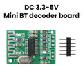 DC 3.3-5V Mini Bluetooth 5.4 Audio Decoding Board True 2.0 Dual Channel Receiver Module with 10m Range for Stereo Audio Systems Oasis Select Default Title