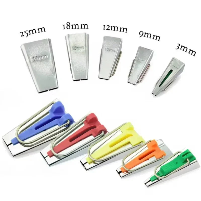 Sewing Accessories Bias Tape Makers - 4 size 25mm 18mm 12mm 6mm Sewing Quilting Hemming Sewing Tools Oasis Select