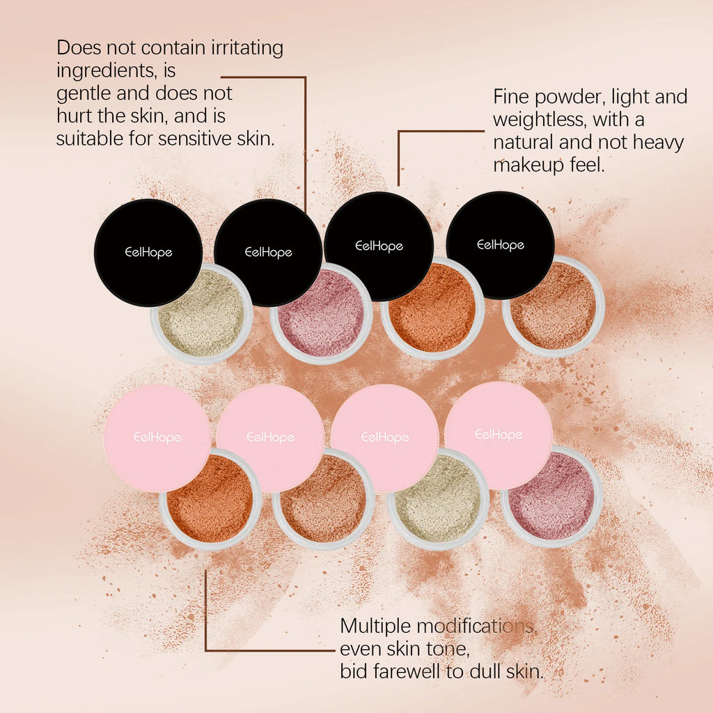 Eelhope Blurring Setting Powder – Matte Oil Control 6g Loose Setting Powder Oasis Select