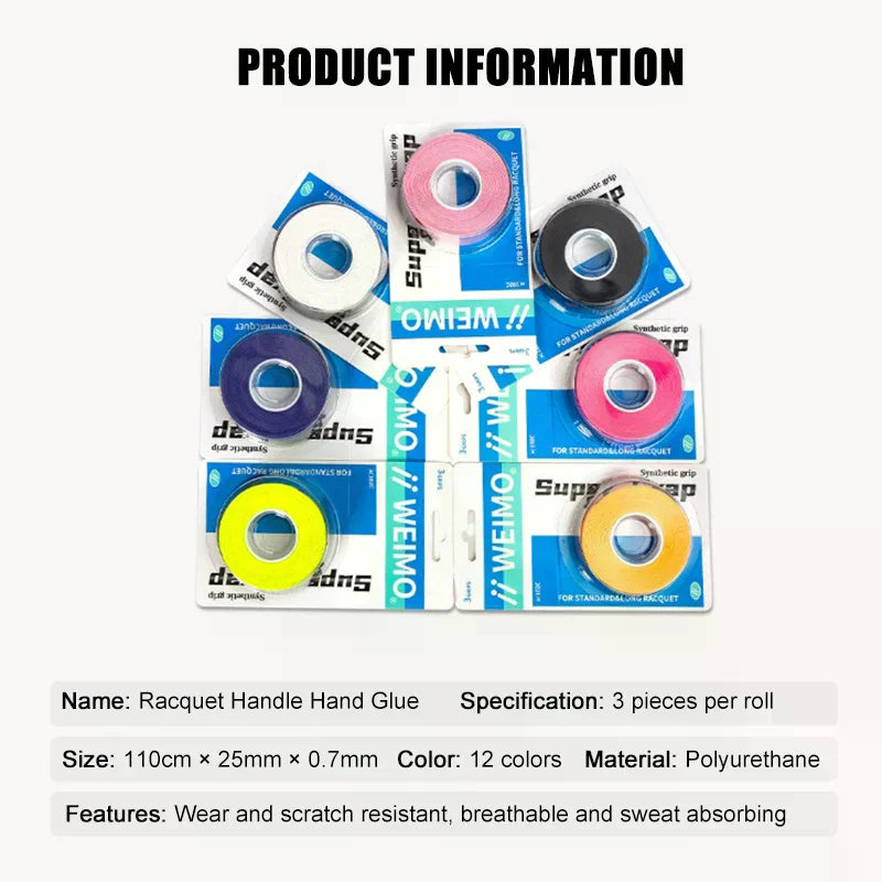 Tennis Racket, Fishing Rod, Anti Slip And Sweat Absorbing Band, Grip Handle, Leather Badminton Hand Glue Oasis Select