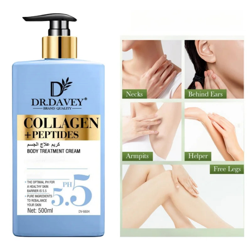 DR.DAVEY 500ml Collagen Peptide Body Lotion – Deep Hydration