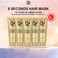 PURC Hair Mask Set 8 Seconds Instant Repair Damaged Frizzy Keratin Smoothing Hair Mask Shiny Hair Treatment Cream Hair Care Oasis Select China Mainland 3 Pcs