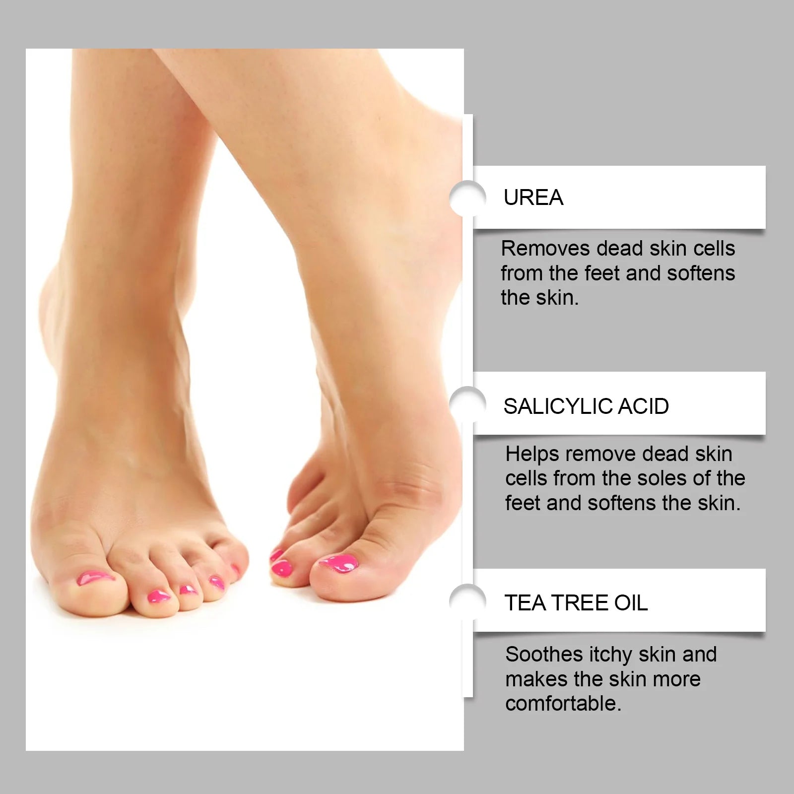 40 Urea Foot Cream Softening Dry Cracked Heels Deep Moisturizing Oasis Select