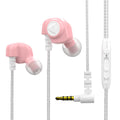 Original QKZ SK5 Wired Earphones In-ear 3.5mm AUX With MIC Noise Reduction HD Call HIFI For Game Music Sports Fashion Design Oasis Select Pink