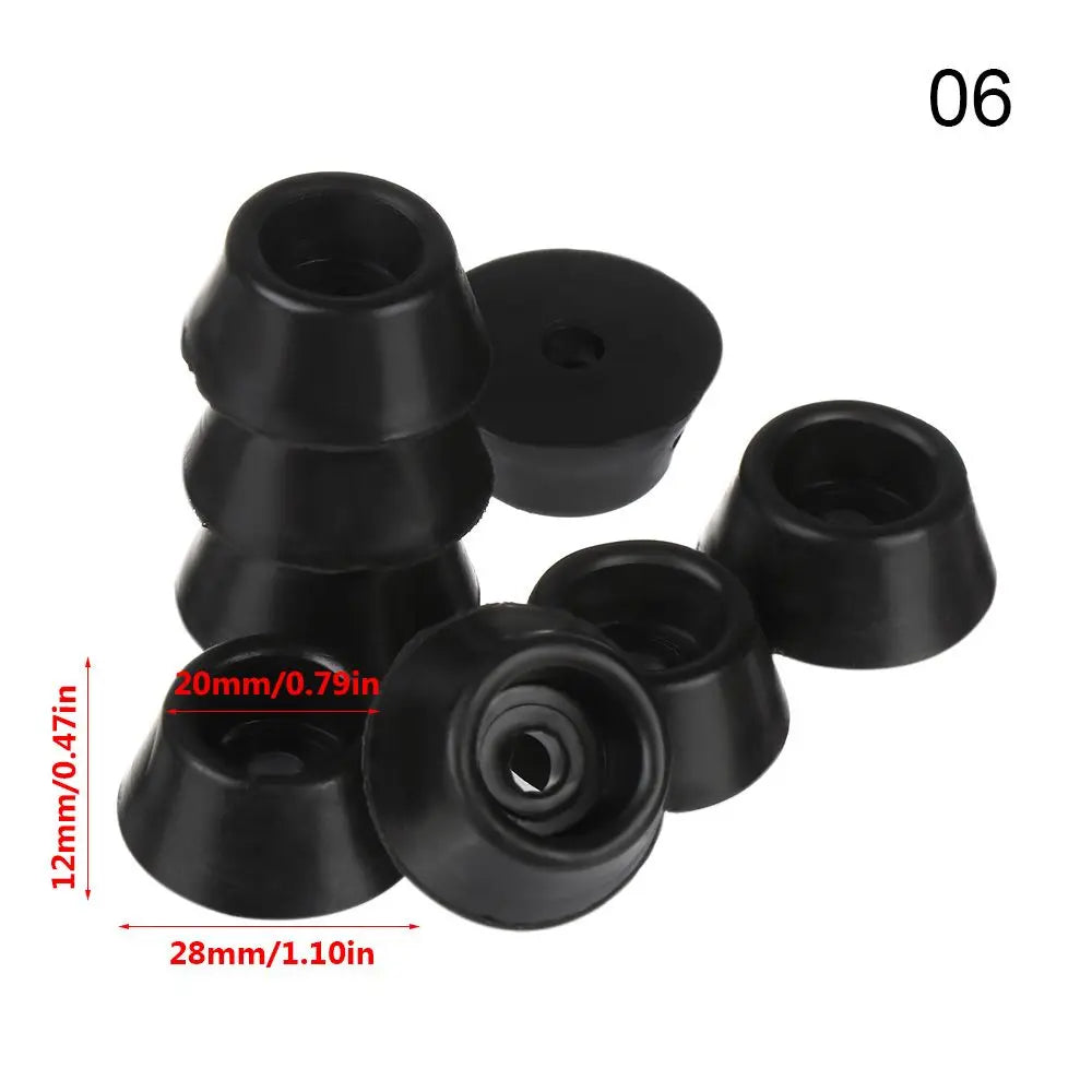Clear Non-noise Silicone Pads Non-Slip Covers Floor Protector Rubber Furniture Leg Furniture Feet Table Chair Feet Cap Oasis Select 6