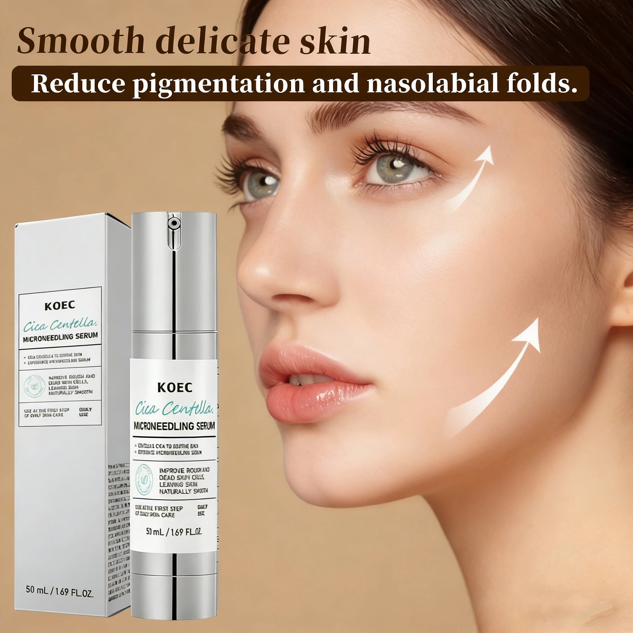 Centella Asiatica Microneedle Face Serum – Hydrate & Brighten Face Serum Oasis Select