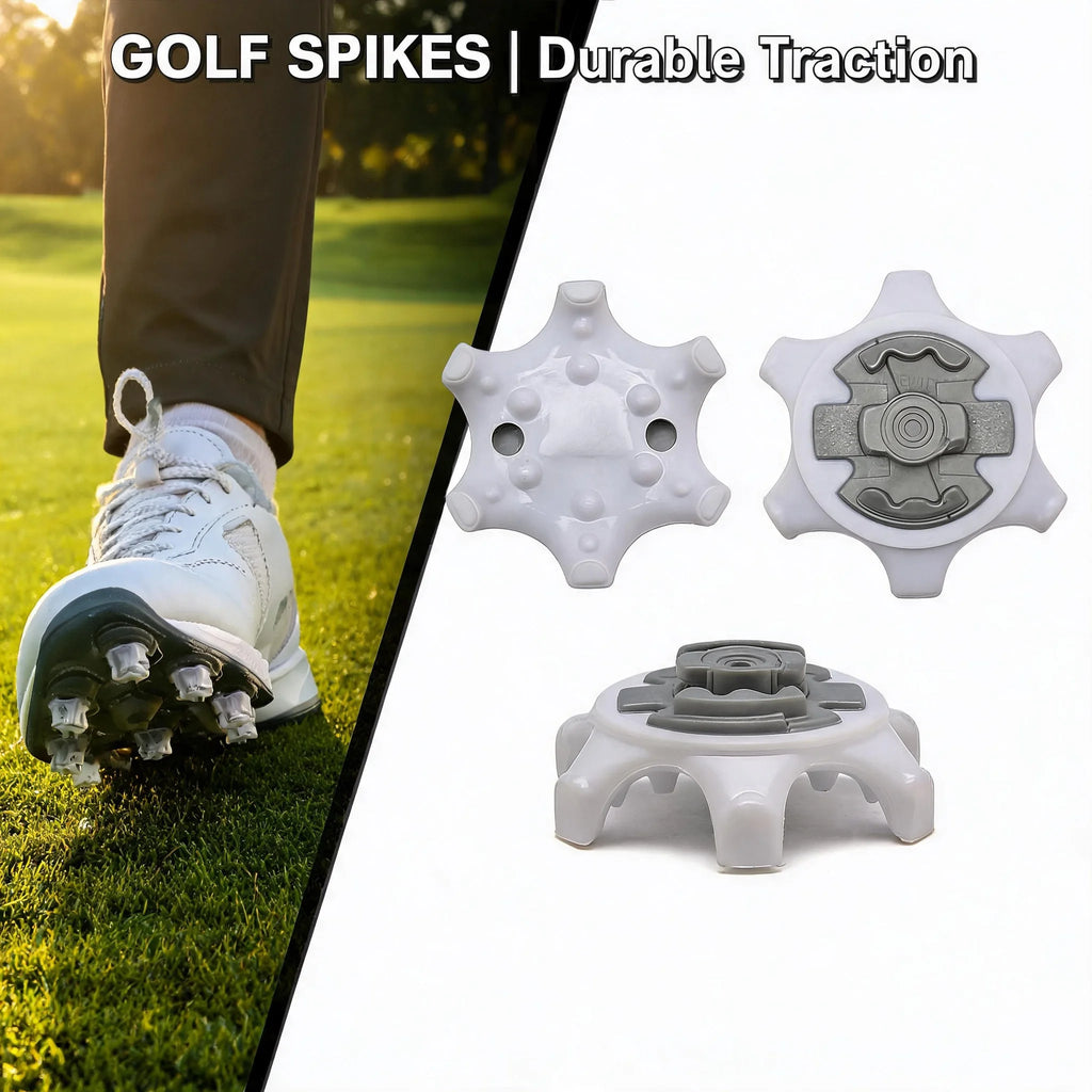 Quick Twist Replacement Studs Durable And Ultra Thin Golf Shoe Studs For Pin Systems Anti Slip Golf Shoe Studs Golf Accessories Oasis Select