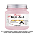 SUYARUN Kojic Acid Exfoliating Body Scrub - Brightening Dark Spot Remover, Natural Skin Smoothing Scrub for Soft Glowing Skin. Oasis Select 300g
