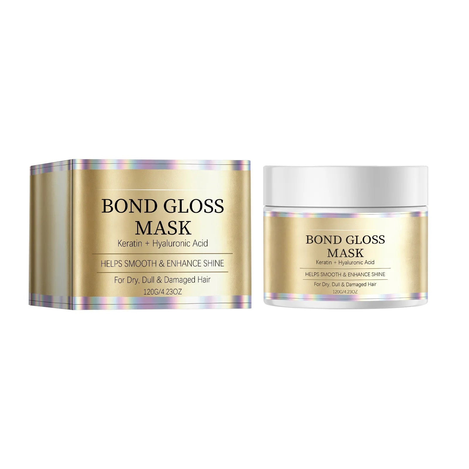 Bond Gloss Mask – Repair & Shine for Dry, Damaged Hair Hair Repair Mask Oasis Select