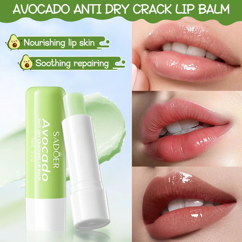 SADOER Avocado Hand Cream & Lip Balm 2-in-1 Skincare Gift Set