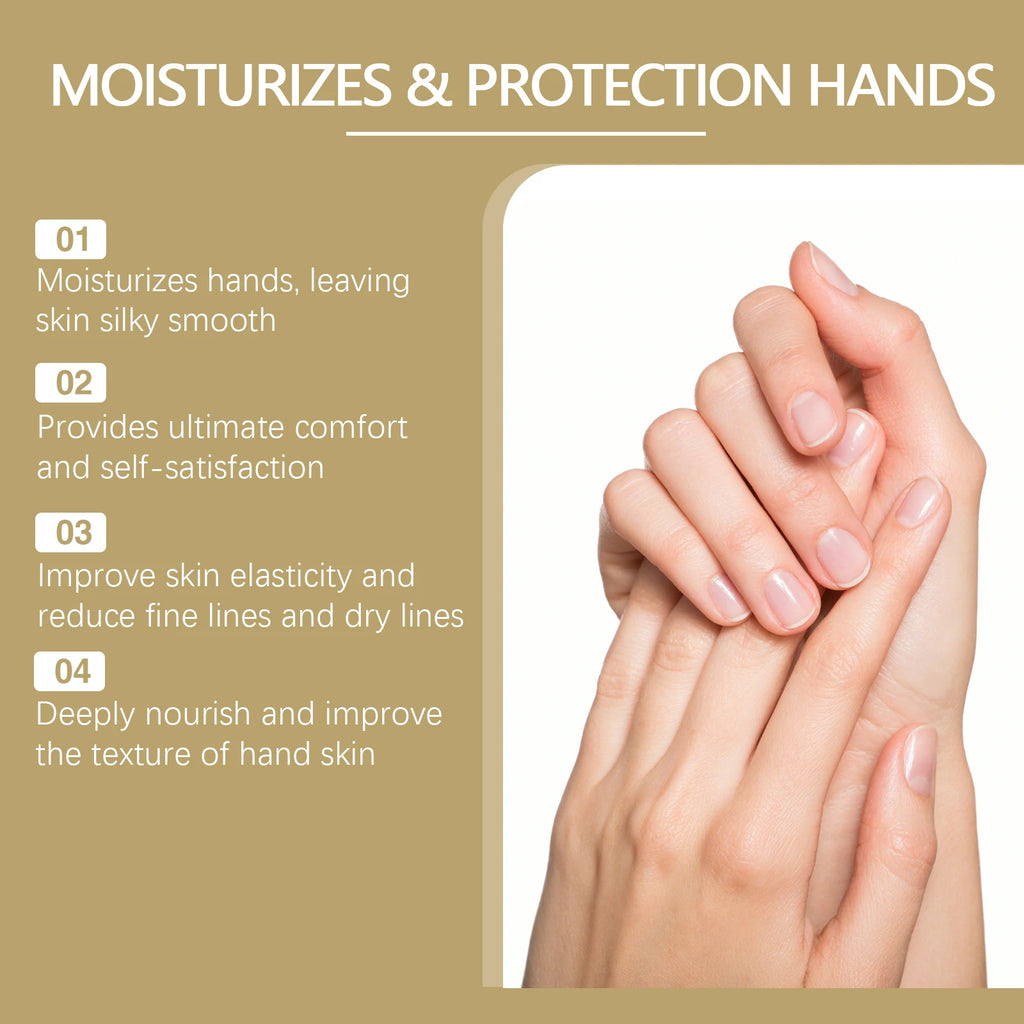 Moisturizing Hand Cream Deep Nourish Long Lasting Hydrating Smooth Fine Lines Whitening Brighten Repairing Anti-Crack Hand Cream Oasis Select