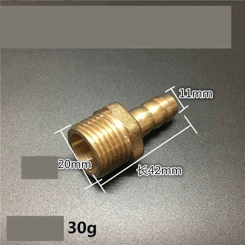Brass Hose Fitting 4mm-19mm Barb Tail 1/2" BSP Female Thread Copper Connector Joint Coupler Adapter Oasis Select E