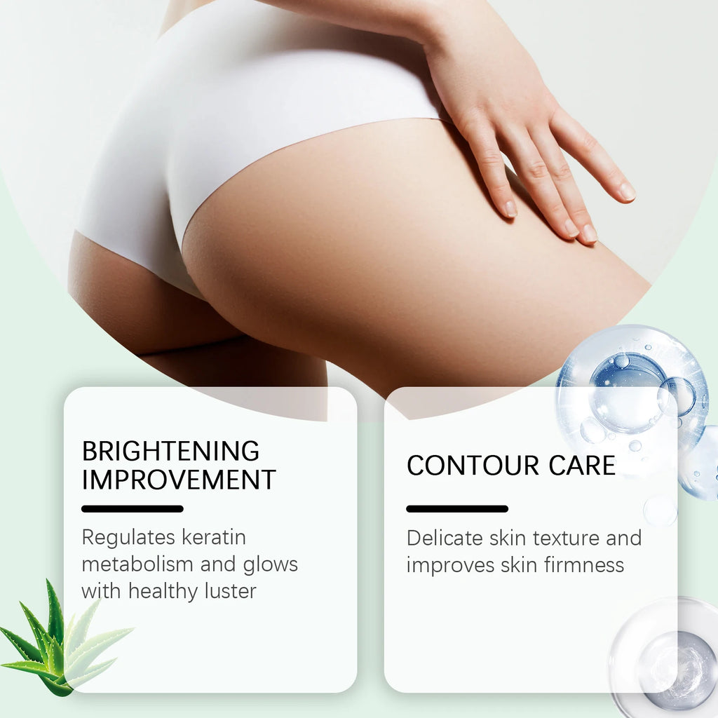 OCEAURA Butt Care Cream Lightens Dark Spots Reduce Melanin Improve Skin Elasticity Even Skin Tone Brightening Firming Hip Care Oasis Select