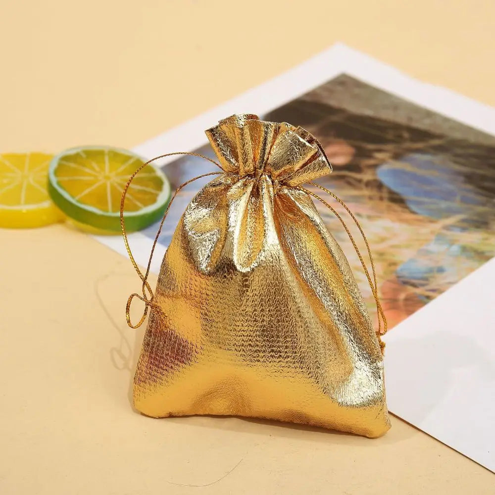 20Pcs Gold & Silver Drawstring Gift Bags | Jewelry Pouches