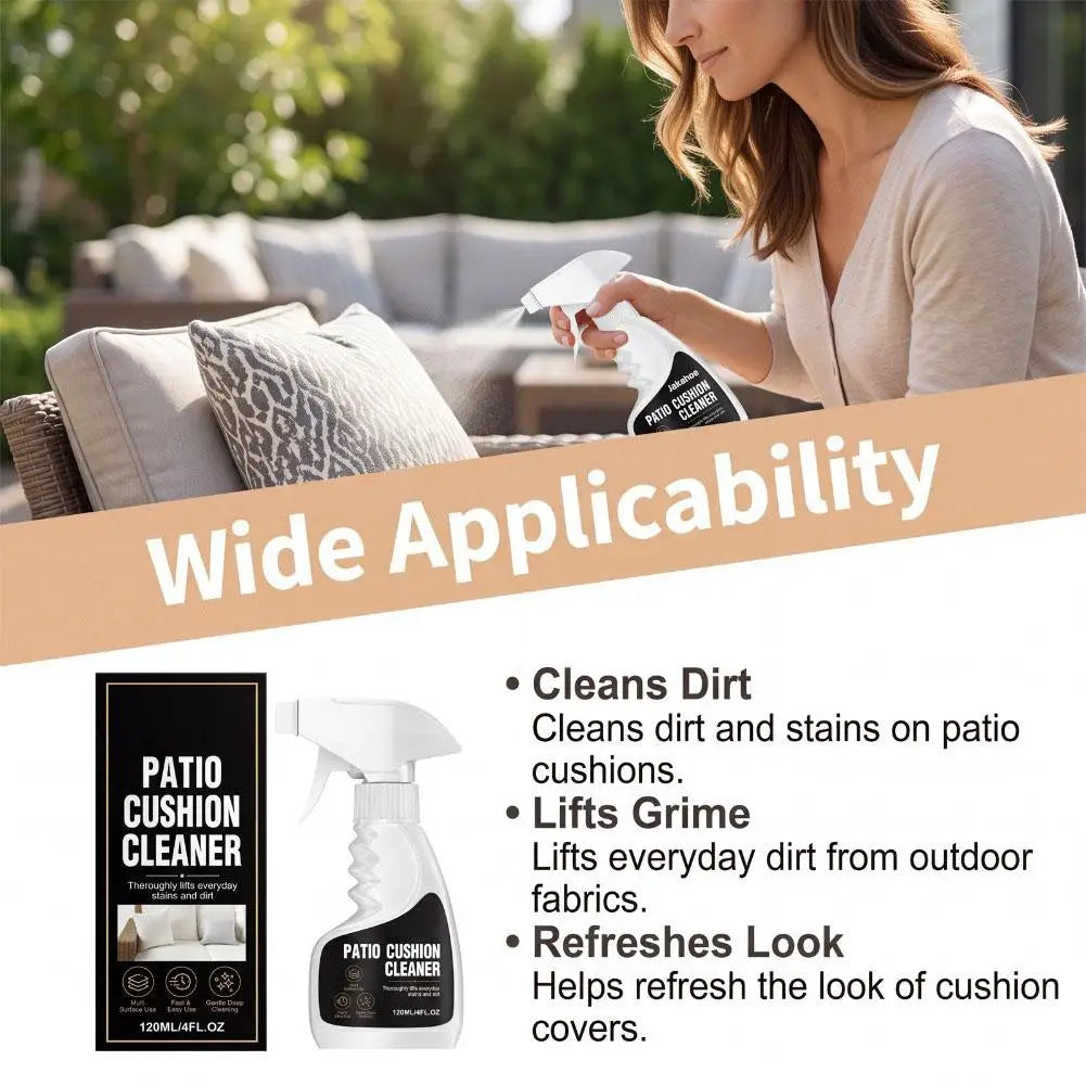 120ml Car Interior Fabric Cleaner Powerful Stain Removal without Damaging Materials for Living Room Sofa Cushion Pillow Textiles Oasis Select