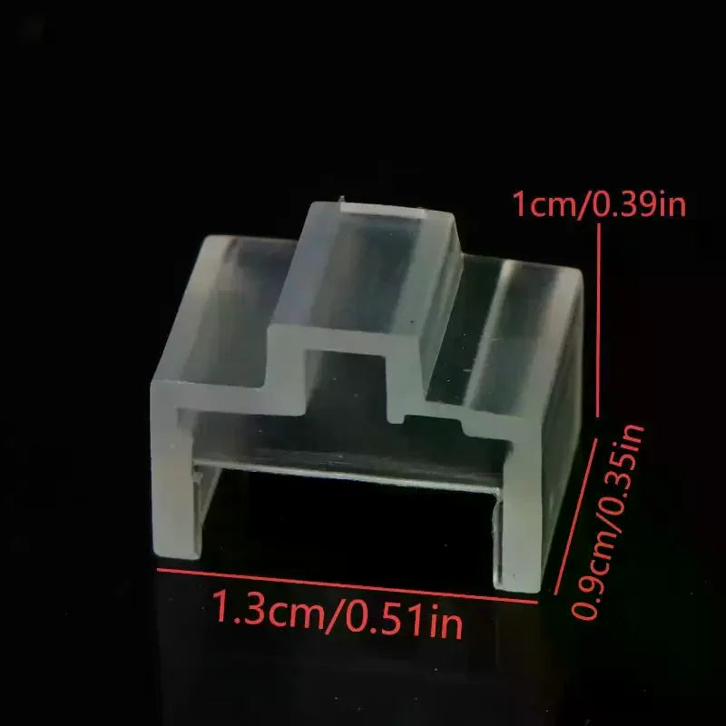 2Pcs AT3600L Stylus Transparent Protective Case Plastic Dust Cover For Vinyl Phonograph Turntable Needle Accessories Oasis Select