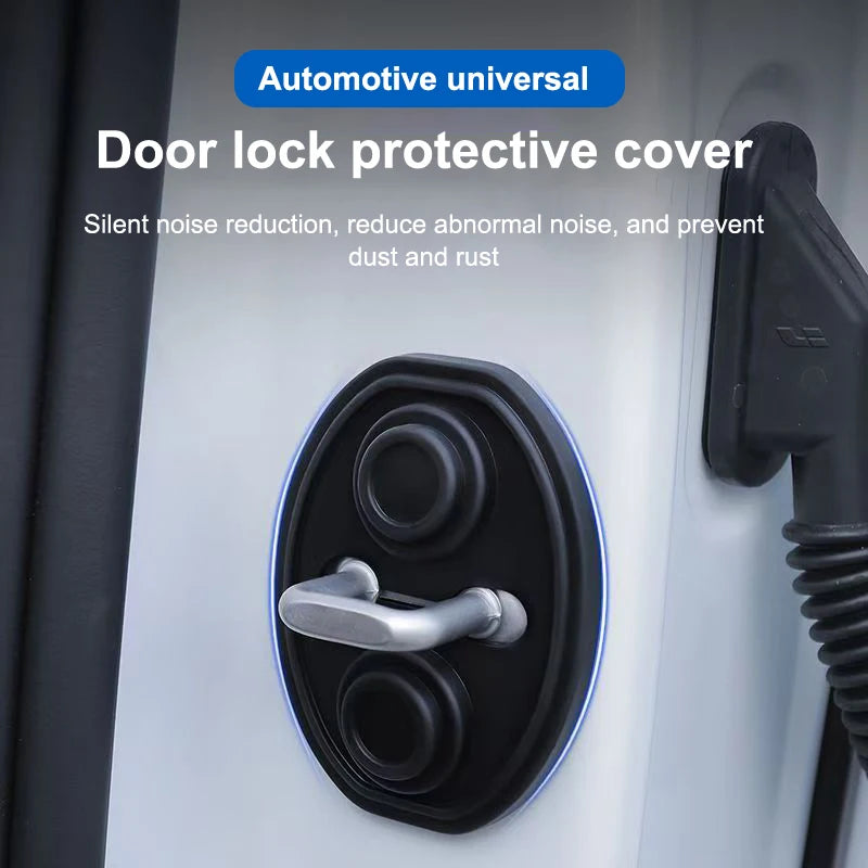 2/4Pcs Car Door Closing Shockproof Pad Silicone Cushion Mute Shock Absorber Protective Covers Car Accessories Oasis Select