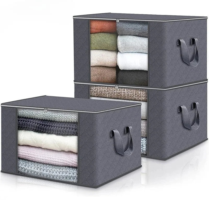 Quilt storage bag, clothing sorting bag, moving and organizing household bedding storage box, supplies Oasis Select