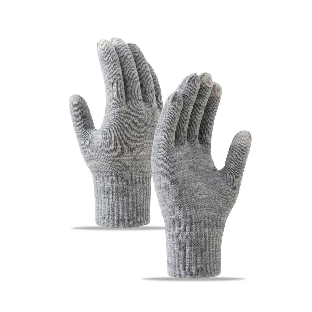 Knitted gloves, touch screen, cycling, skiing, fitness, warmth, autumn and winter outdoor sports trend Oasis Select 2