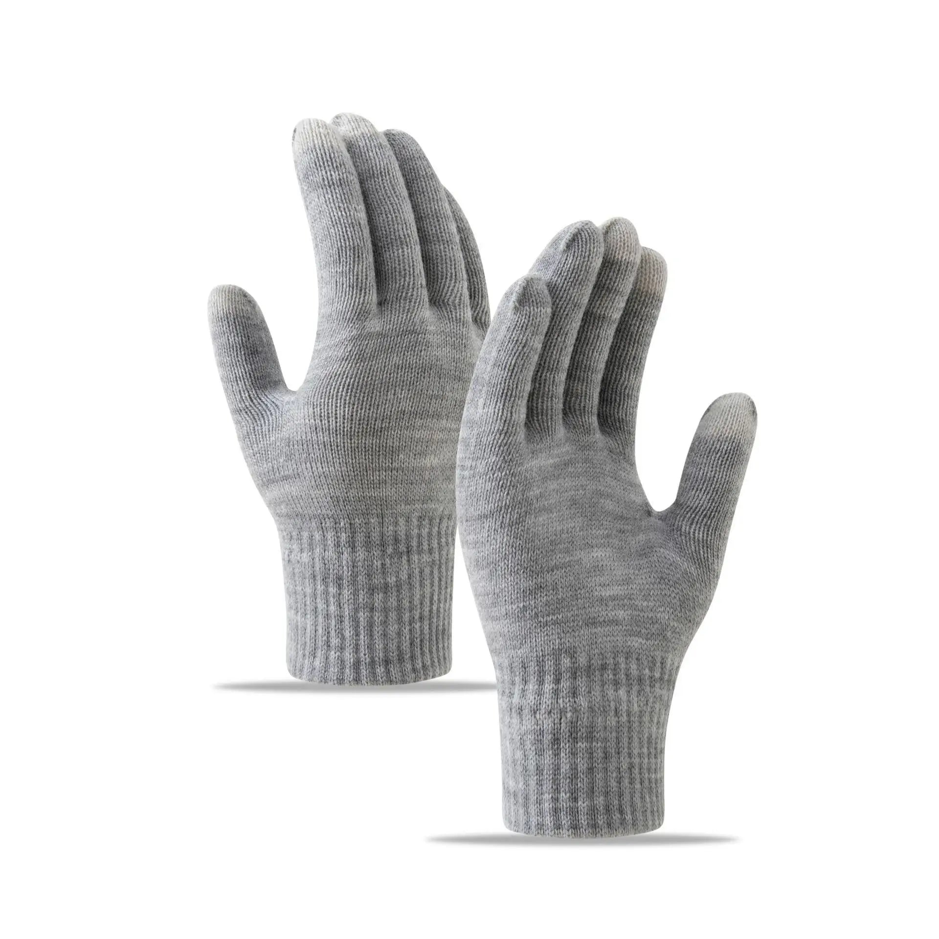 Knitted gloves, touch screen, cycling, skiing, fitness, warmth, autumn and winter outdoor sports trend Oasis Select 2
