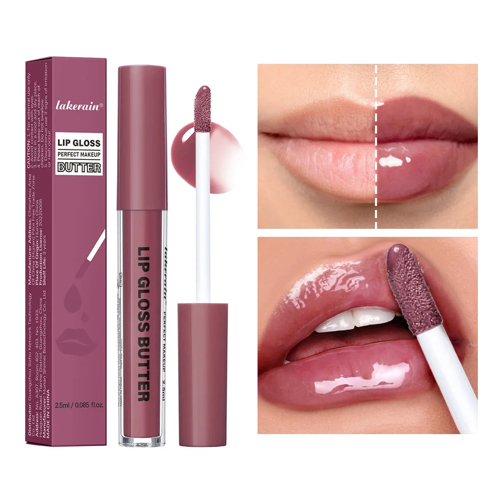 Lip Plumping Gloss Lip Glosses Moisturizing Lubricating Various Colors Bright Lip Tint Long Lasting Lipgloss Cosmetics Oasis Select 1pc