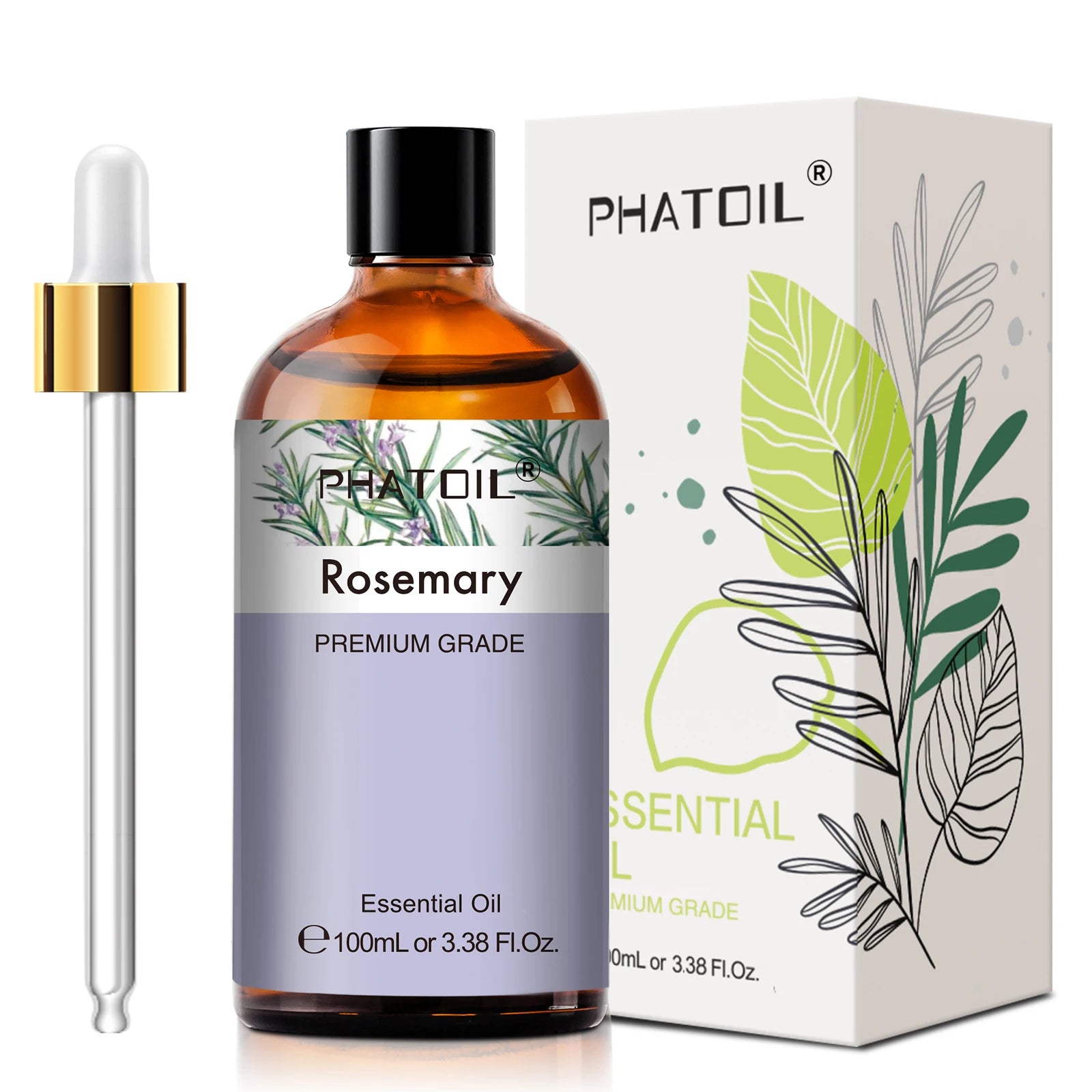 PHATOIL 100ml Pure Essential Oil for Diffuser & Aromatherapy