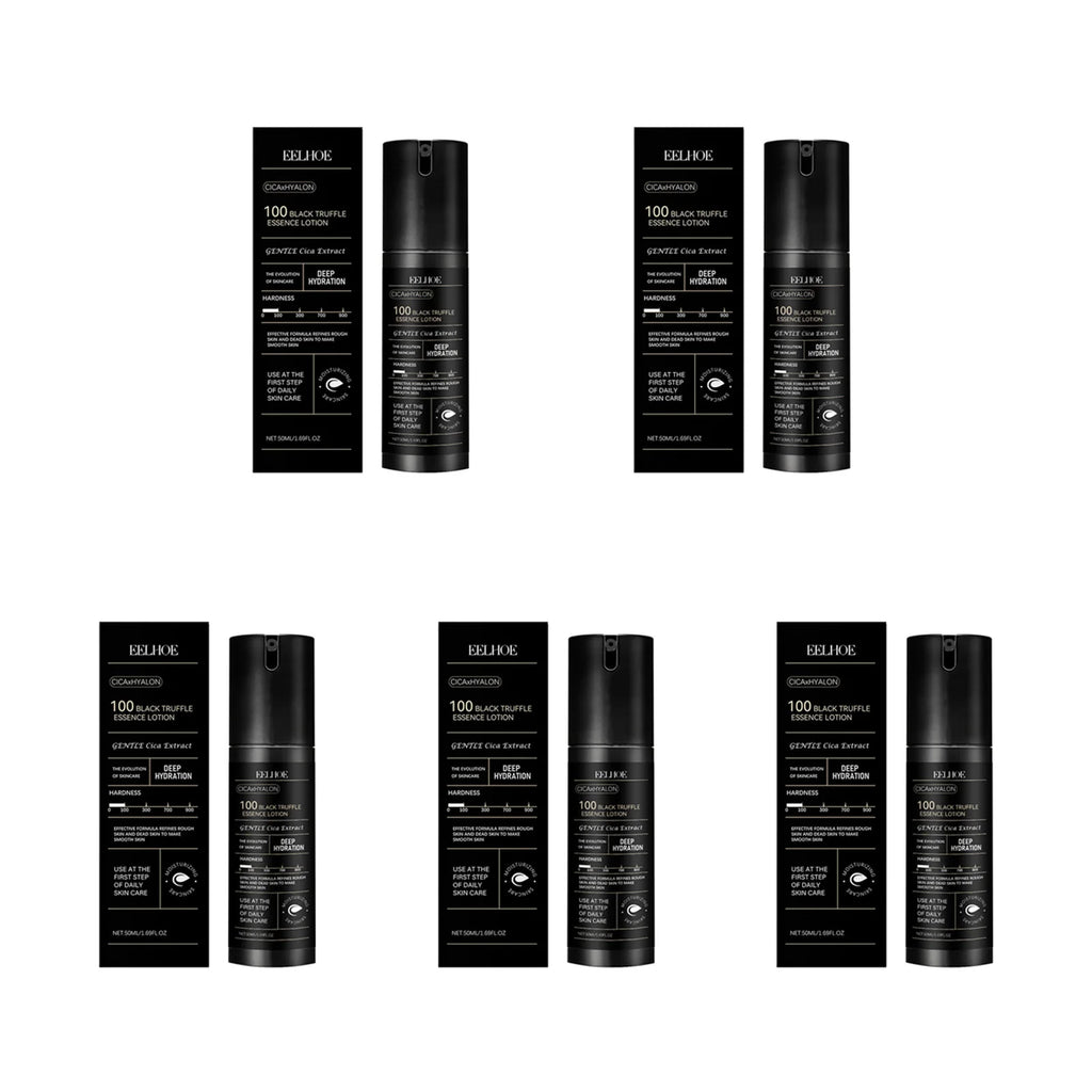 Black Truffle Essence Lotion Firming Smooth Fade Fine Line Shrink Pores Improve Elasticity Brightening Tightening Face Cream Oasis Select 5Pcs