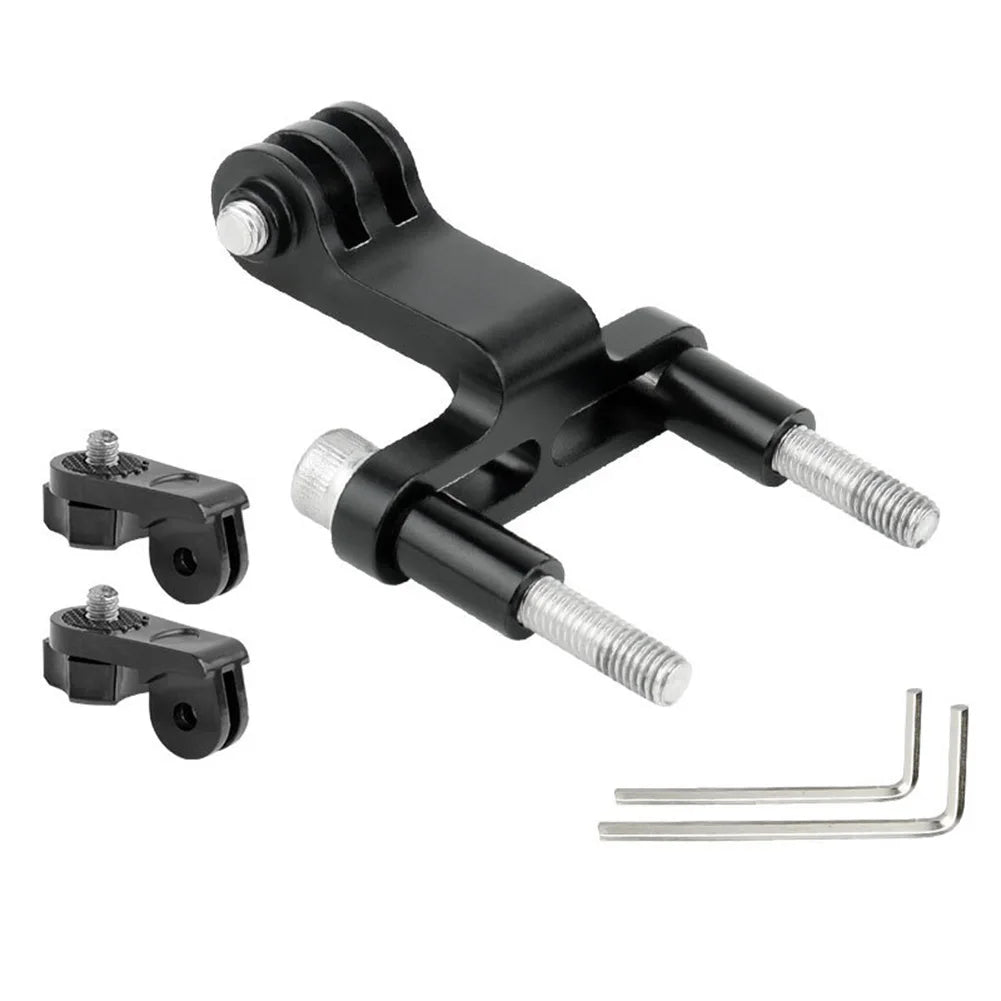 Bicycle Front Light Holder Mount Adaptor MTB Bike Headlight Lamp Bracket Cycling Mount Clip Lamp Holder Bracket Bike Accessories Oasis Select B